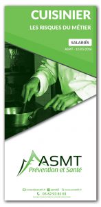 Lien vers ordonnance de prévention "Cuisinier : les risques du métier"